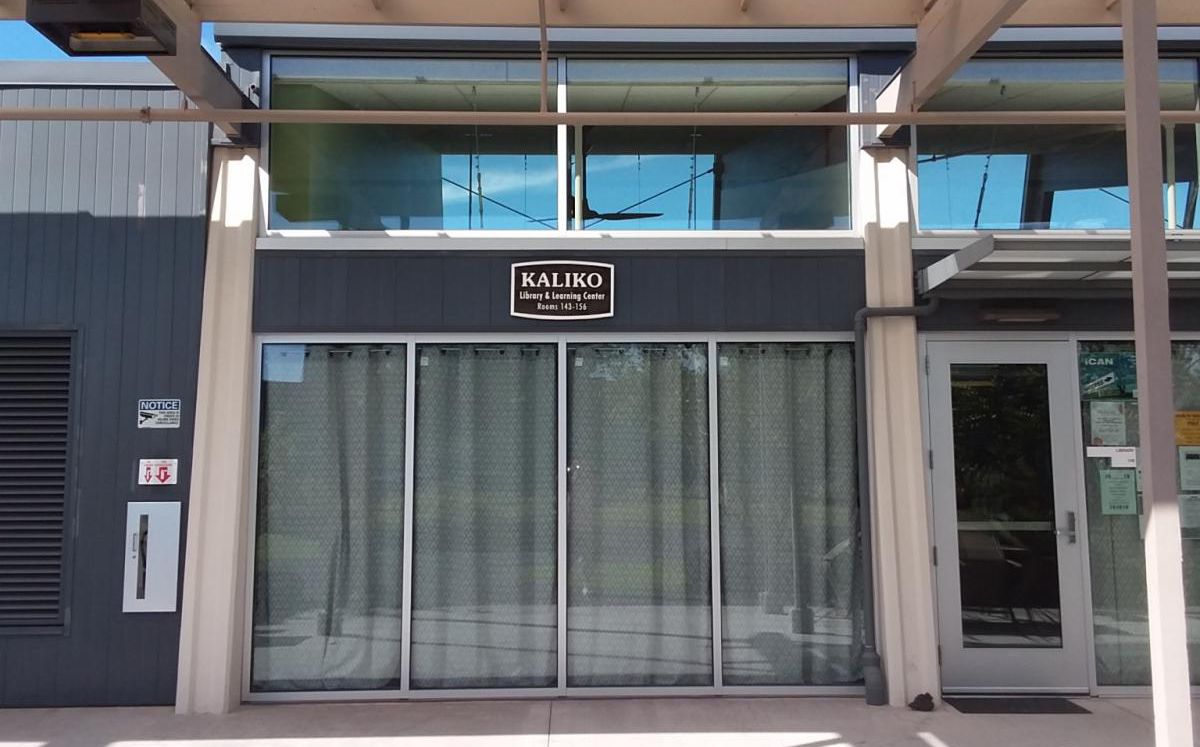 Photo of Campus Showing Library Learning Center