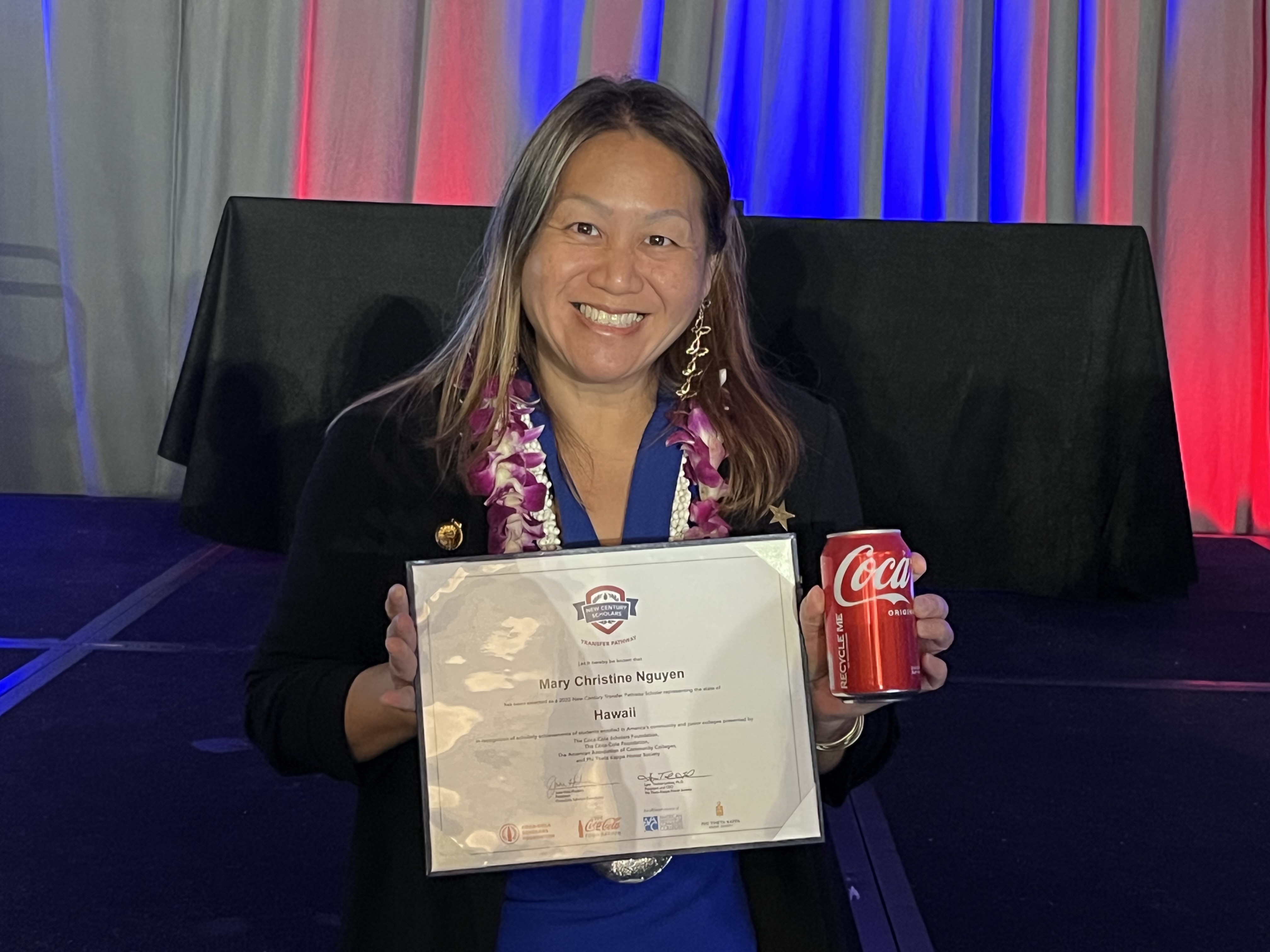 Nguyen was also named Hawai‘i’s 2025 New Century Transfer Pathway Scholar.