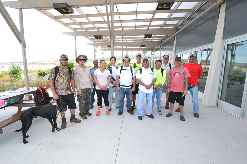 Group photo of students 