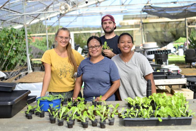 photo of agriculture students